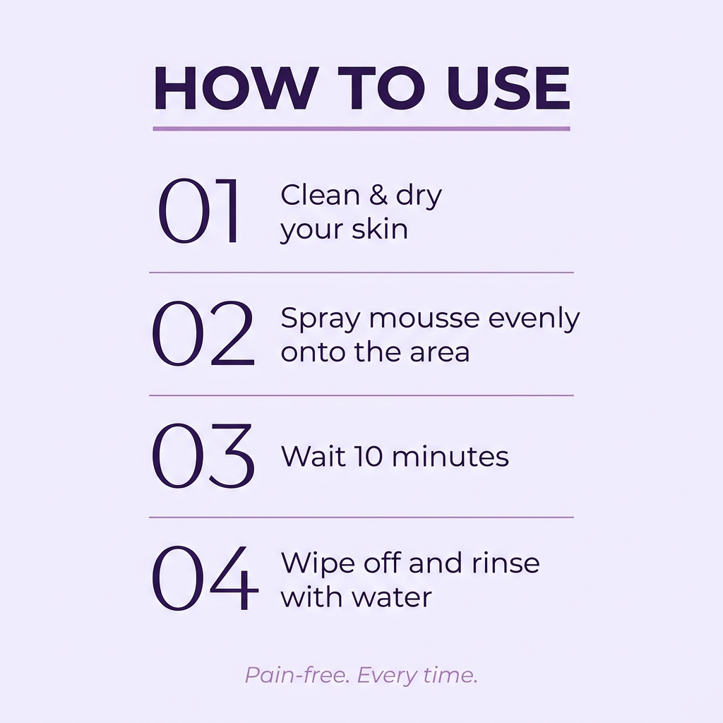 FAY - Pain-Free Hair Removal Mousse