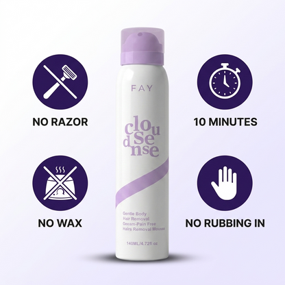 FAY - Smooth Skin in 10 Minutes, Pain-Free Mousse