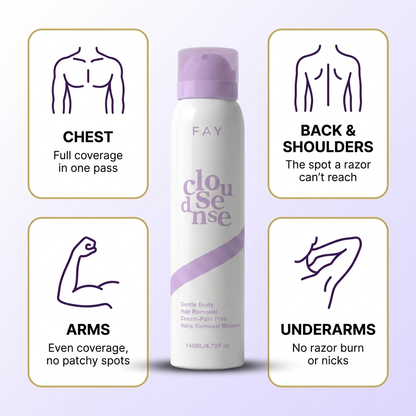 FAY - Smooth Skin in 10 Minutes, Pain-Free Mousse