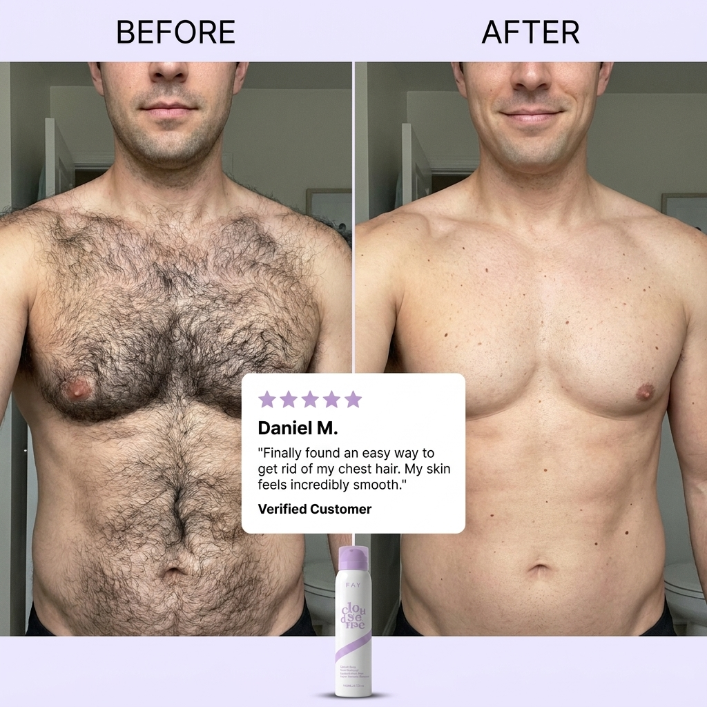FAY - Smooth Skin in 10 Minutes, Pain-Free Mousse