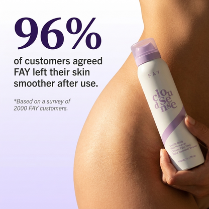 FAY - Silky Smooth Skin in 10 Minutes, Pain-Free Mousse