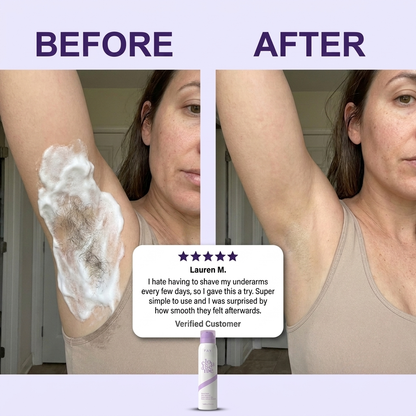 FAY - Silky Smooth Skin in 10 Minutes, Pain-Free Mousse