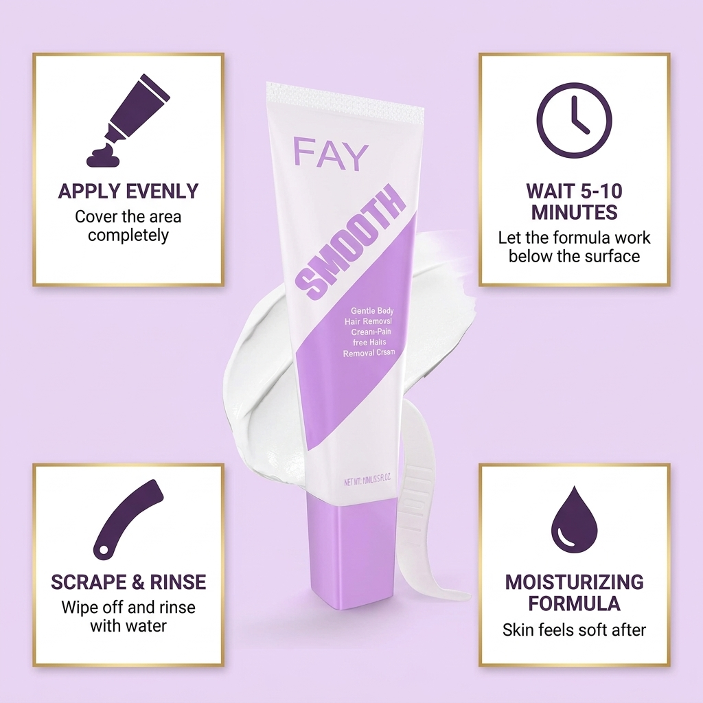 FAY - Pain Free Hairs Removal Cream